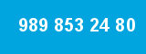 989 853 24 80 989 853 24 80